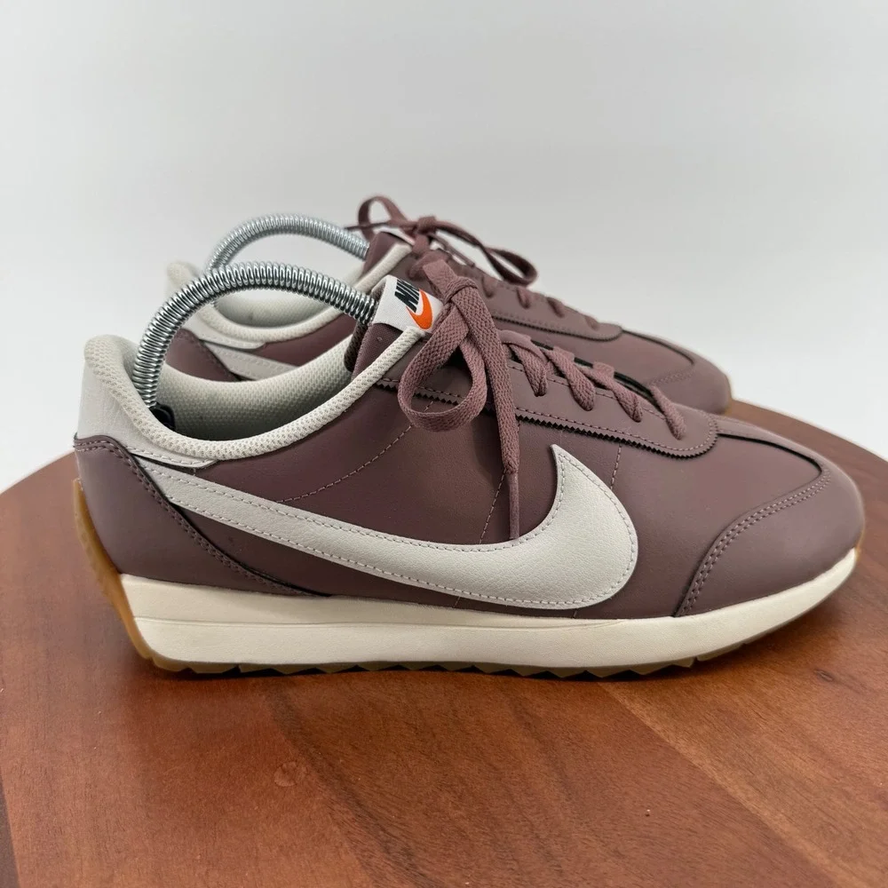 Nike Pacific Leather Smokey Mauve/White HV6430-200 Womens 10 Retro Sneaker